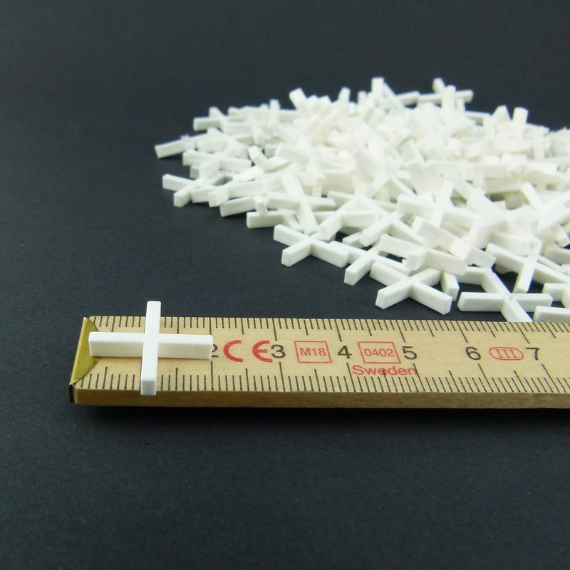 Tile Spacers Tile Wedges 250 Pieces in Bag Joint Crosses
