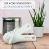 Westmark Dosenöffner manuell - Sicherheitsdosenöffner inkl. Zange - großer Drehknauf
