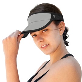 GADIEMKENSD Beach Hats for Women's Visor Hat Gorras De Men Cooling Bucket Boho Caps Cowboy Large Head with Face Mask Floppy Cowgirl Summer Vacation Packable Sun Hat Headbands for Mens Light Gray Black