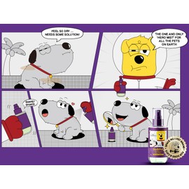 Holipet Dual-Green Hero Mist Spray for Dogs & Cats, Pet Hair Treatment, Conditioning, Moisturizing, Relieves Itchiness & Irritated Skin 150mL 5.07 fl oz