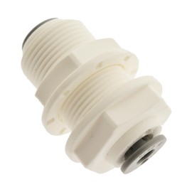 IQS Bulkhead Plug Connection 4 mm, IQS LE EPDM Seal Bulkhead Fitting