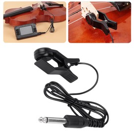 Kaaruisi Acoustics Guitar Piezo Pickup 6.35mm Output Sound Piezo Contact Pickup Replacement Clip on Microphones Piezo Pickup