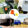 OPL5 5th Wheel King Pin Lock,Anti Theft Secure Trailer Kingpin