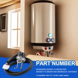 9003626005 Water Heater igniter Flame Rod, Silicon Nitride Ignitors Compatible with A.O.Smith Water Heater Replaces 900362115 9003627005 9003627115 9004041005 9004602215 100109355