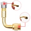 AMZSKU Valve Extension Copper Valve Adapter Angle Valve Extension Car
