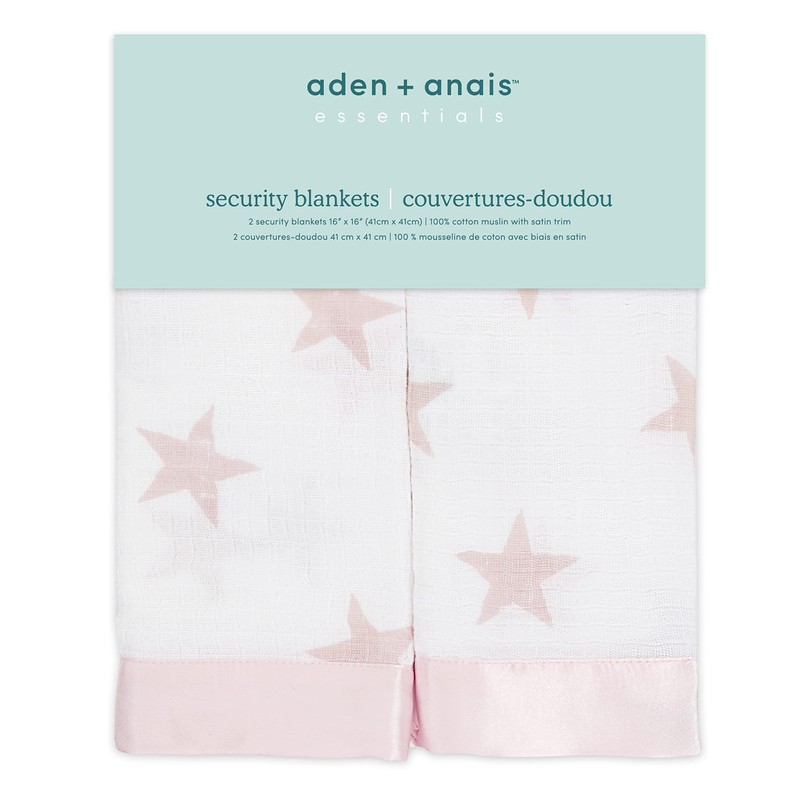 aden + anais Star Security Blanket - Pack of 2