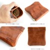 (EndMark) Genuine Leather Coin Case, Bag Type, Made in Japan,