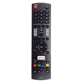 GJ221-C Remote Control for Sharp LCD/LED TV LC32LE653U LC40LE653U LC43LE653U LC-43LE653U LC-48LE653U LC55LE653U LC65LE645U LC-65LE645U (Substitute for remotes Sharp GJ221 and GJ221-R)