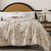 Lemfux 4-Layer 100% Cotton Muslin Cooling Blanket, Boho Floral Gauze