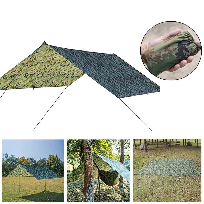 AIMALL Waterproof Outdoor Camping Tarp Rain Fly Tent for Canopy