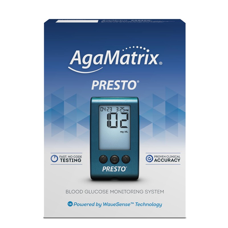 AgaMatrix Presto Blood Glucose Monitoring System