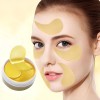 Parches Para Ojos Coreana De Hidrogel Con Oro 24k 90g