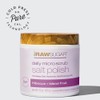 RawSugar Daily Micro Salt Scrub para cuerpo, exfolia e ilumina,