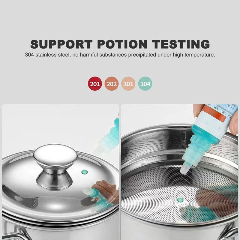 Bacon Grease Container Stainless Steel High Temperature Resistance Oil Strainer