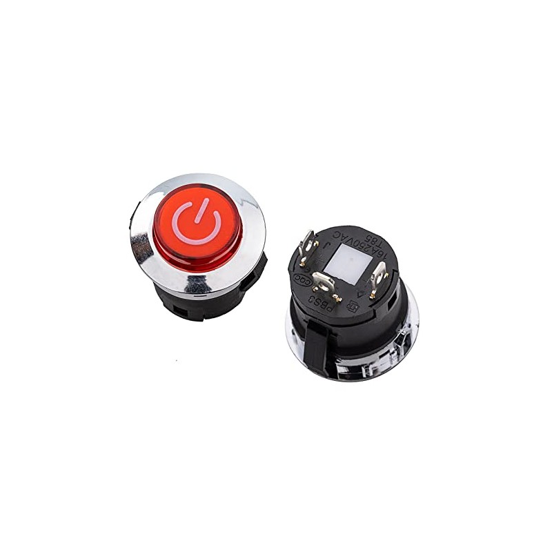 2 Pieces 2.8cm Children's Electric Riding Car Motorcycle Power Switch
