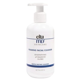 EltaMD Foaming Facial Cleanser Face Wash, Gentle Foaming Face Wash and Makeup Remover, Oil Free , 7 oz Pump