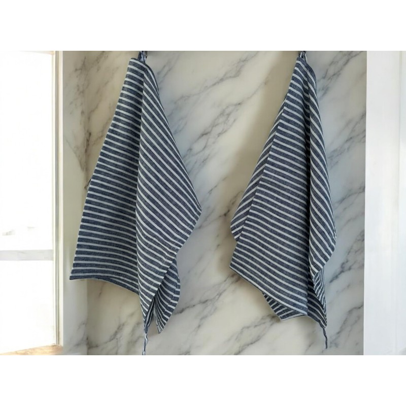 Eight Owls Stonewashed Linen Kitchen Dish Towels – 50 x