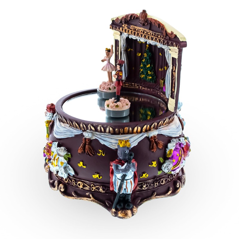 Nutcracker Dance with Ballerina Wind-Up Musical Figurine
