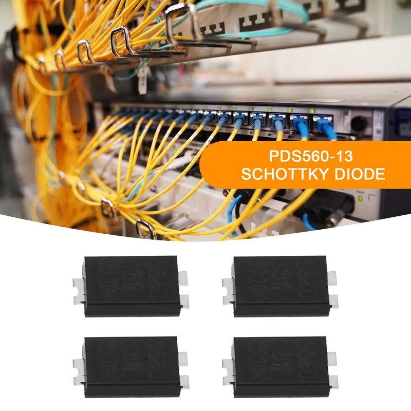 OTOTEC 5pcs 2 Pin Schottky Diodes Rectifier Diode PDS560-13 Replacement