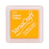 Tsukineko VKS111 Lemon Versacraft Ink Pad, Yellow, Small