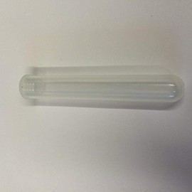 Plastic Test Tubes Rimless with Push In Stopper 100 x 16 Pk 10