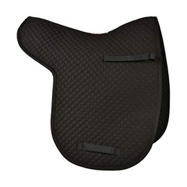 Y-H HyWither Competition Dressage Numnah Black Full