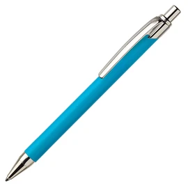 Ballograf 108-28 Rondo Soft Rubber Surface Ballpoint Pen, Turquoise