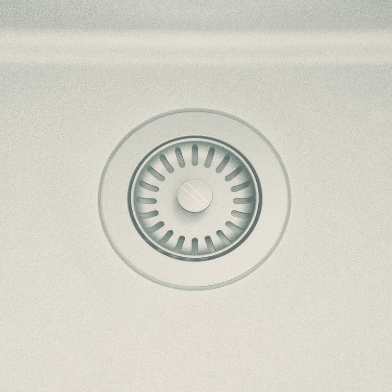 Franke 900 Colorline 3-1/2" Basket Strainer - Stone Grey