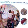 CUEMOON Glitter Curtains, Photo Background Glitter Colourful Rain Curtain Decoration
