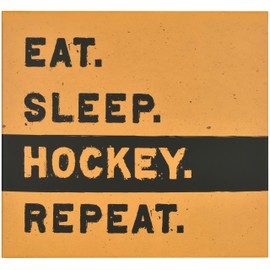 MCS, Orange MBI 13.5x12.5 Inch Hockey Sports Scrapbook Album with 12x12 Inch Pages (860171)