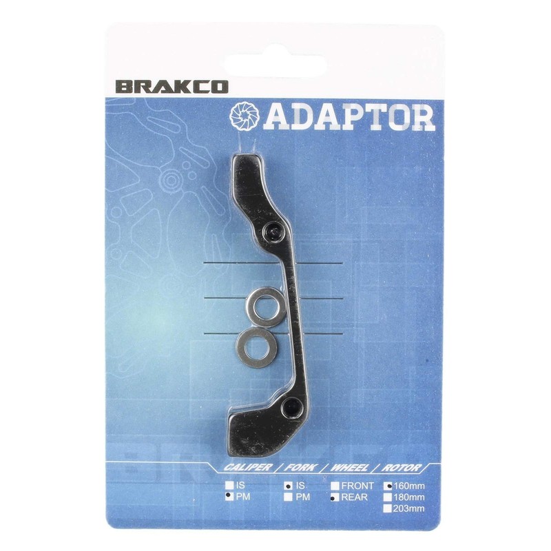 Bicycle Disc Brake Mount Adaptor for 180mm Front or 160mm