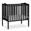 Dream On Me 2-in-1 Lightweight Folding Portable Stationary Side Crib