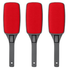 3 Pack Reusable Lint Brush – Double Sided Pet Fur, Lint, Dust & Fuzz Cleaner for Clothes, Furniture, Bedding & Upholstery