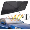 Genérico Parasol Coche Parabrisas Plegable Tipo Paraguas Protector - Bloqueador
