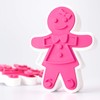 Tovolo Gingerbread Girls Templates Reverse, Dishwasher Safe, Set of 6