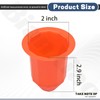 30 Pcs Fire Sprinkler Covers With Magnet Orange for Ceilings