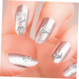 Baluue 12pcs Rhinestone Nail Art Decorations Manicure Jewelry for Nail Designs Quick Application for Unique Styles
