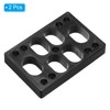 PATIKIL 1/2" Skateboard Riser Pads 2 Pack PU 3x2" Skateboard