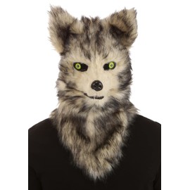 Elope Wolf Mouth Mover Adult Mask Standard, multicoloured