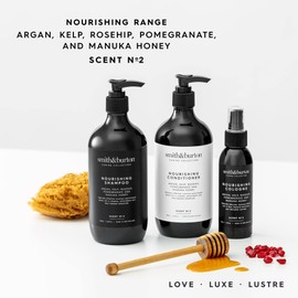 smith&burton Nourishing Conditioner for Dogs - Argan, Kelp, Rosehip, Pomegranate and Manuka Honey, Scent No.2, 8.4-Oz Bottle, Plant-Based Blend, Rich in Vitamins, Antioxidants and Nz Botanicals