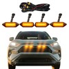 Front Grill Lights for Toyota RAV4 Accessories 2019-2024 LED Grille