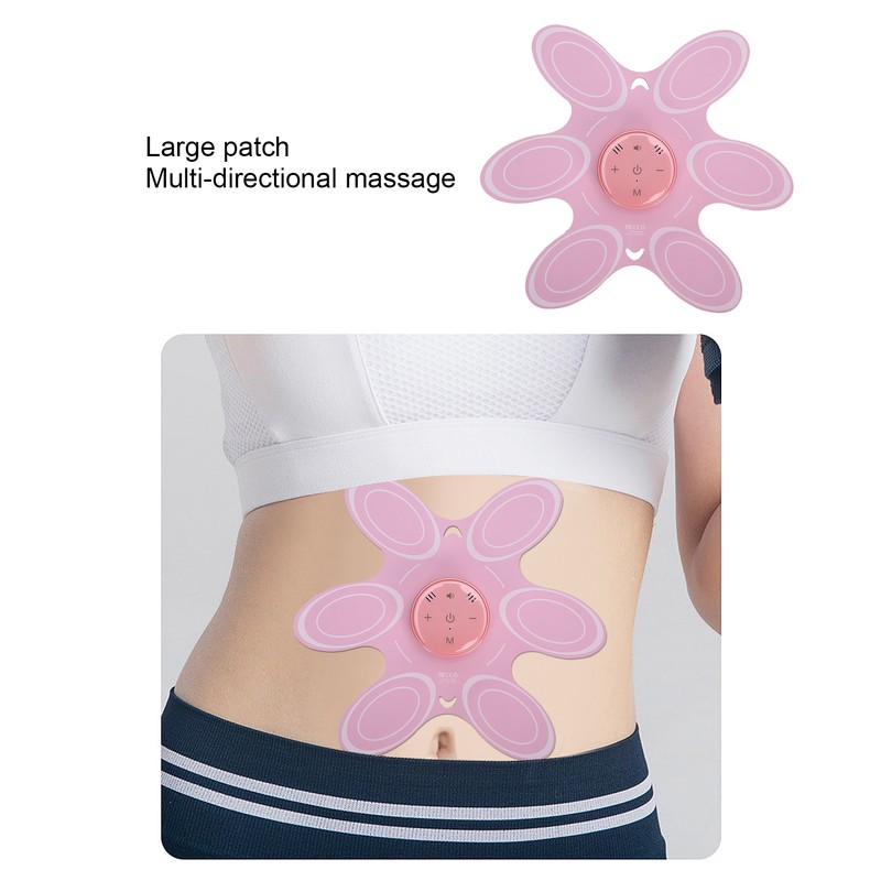 5 Button Touch Control Massage Patch Pulse Mini Massager Fatigue