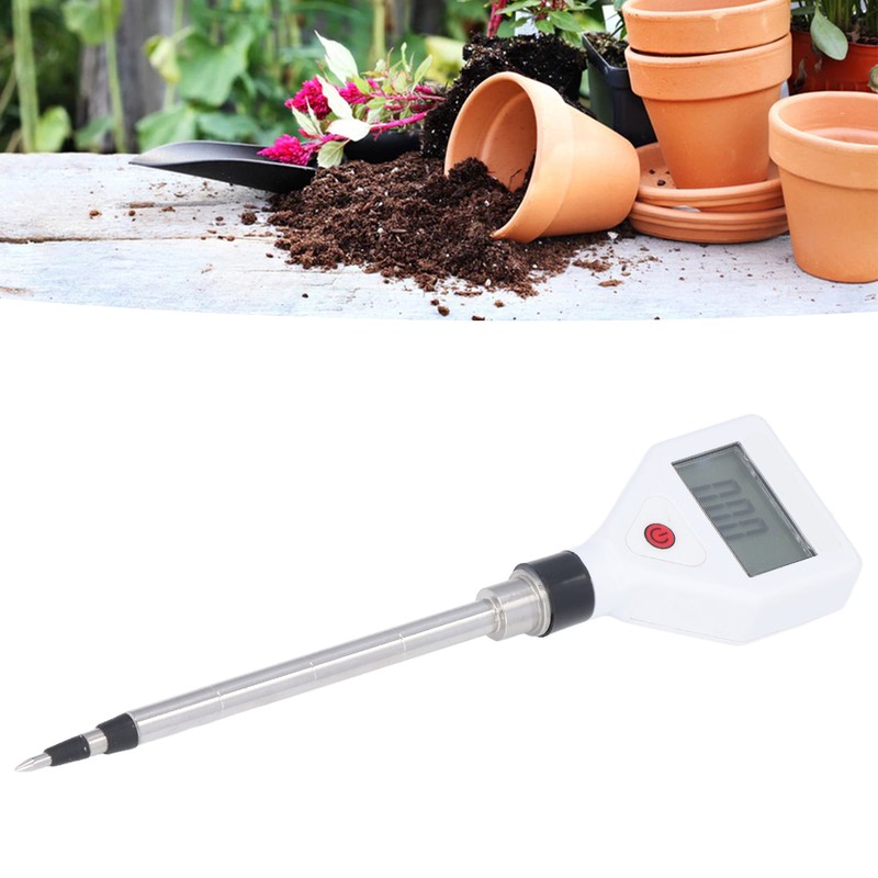 Soil EC Meter Portable Potted Plant Tester Digital Flower Detector