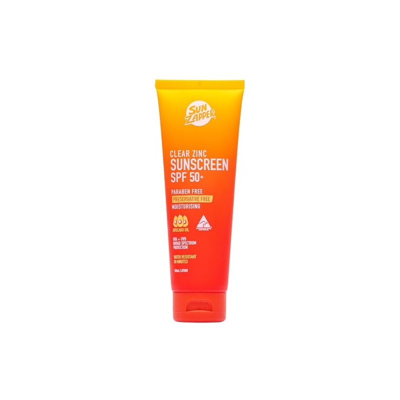 Protector Solar Sun Zapper Clear Zinc Ultra SPF 50+ UVA