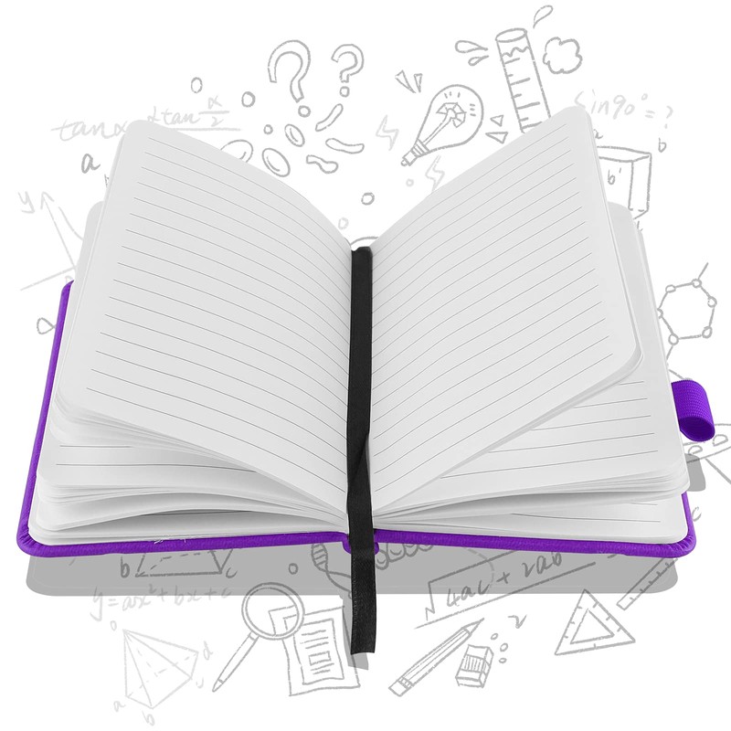 A6 Notebooks, Pocket Notebook Small Notebook Note Pads Hardback Notebook