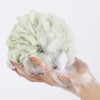 6 Stück 75 g/Stück große Luffas Duschschwamm, Netz-Pouf, Badeschwämme, Peeling,