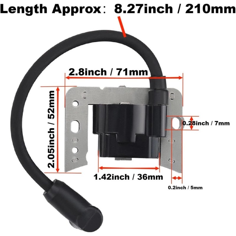 For Tecumseh Ignition Coil 34443 34443C 34443D for Tecumseh OVRM105
