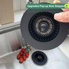 Sink Drain Strainer, 3 in 1 Kitchen Sink Drain Strainer,
