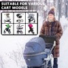MTINRNI Hand warmer for prams, hand muff for prams, pram