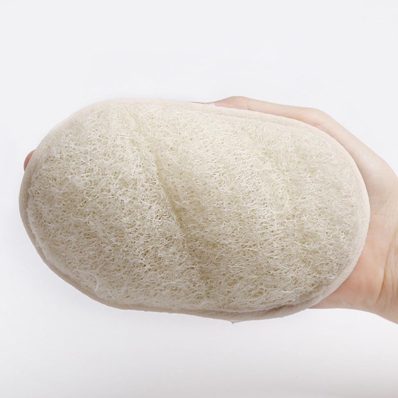 Esponja de Lufa Exfoliante para Baño – Pack 5 Ovaladas